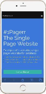 #1pagerr single page web sites
