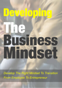 developing the business mindset