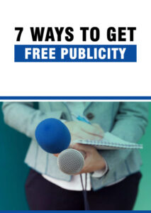 seven ways free publicity